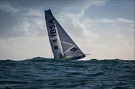 Destockage Class 40 Route du Rhum /format 75cmx50cm / support alu dibond 3mm (avec système d'accrochage)
