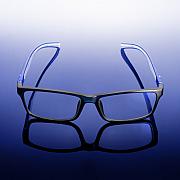 Photographie Paire de lunettes «lumière bleue» (client : Eye Blue)