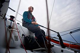 Photo Skipper classe mini 6.50m • D.Garnier