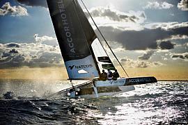 Photographie Photographe nautique et voile, je capte le Diam 24 du Yacth Club de Saint-Lunaire : cliché primé au concours photos MYRI 2016