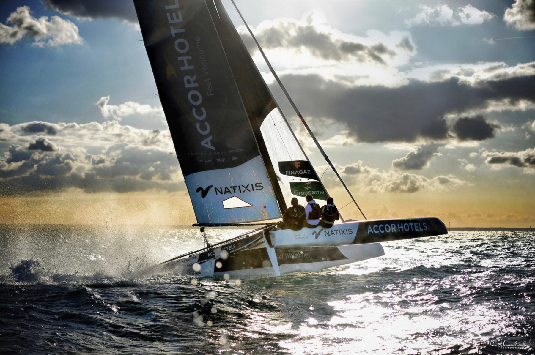 Photographie Photographe nautique et voile, je capte le Diam 24 du Yacth Club de Saint-Lunaire : cliché primé au concours photos MYRI 2016