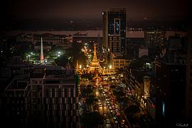 Photo Pagode Sule • Rangoon • Myanmar