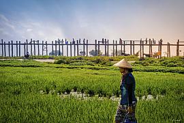 Photo U Bein bridge • Myanmar