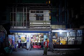 Photo Rangoon street • Myanmar