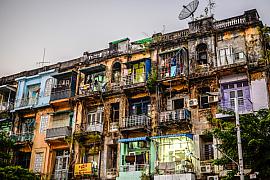 Photo Rangoon street • Myanmar