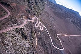 Photo La route du volcan dans la plaine des sables  • La Réunion